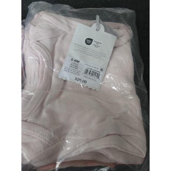 2x CLOUD ISLAND Oeko-Tex Girls 0-6 Months 6 Pack Original Bodysuit 12 TOTAL - Picture 4 of 6